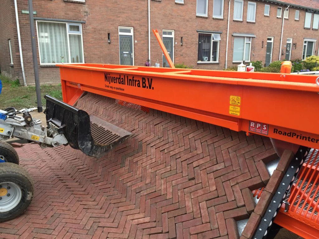 Roadprinter bestratingsmachine