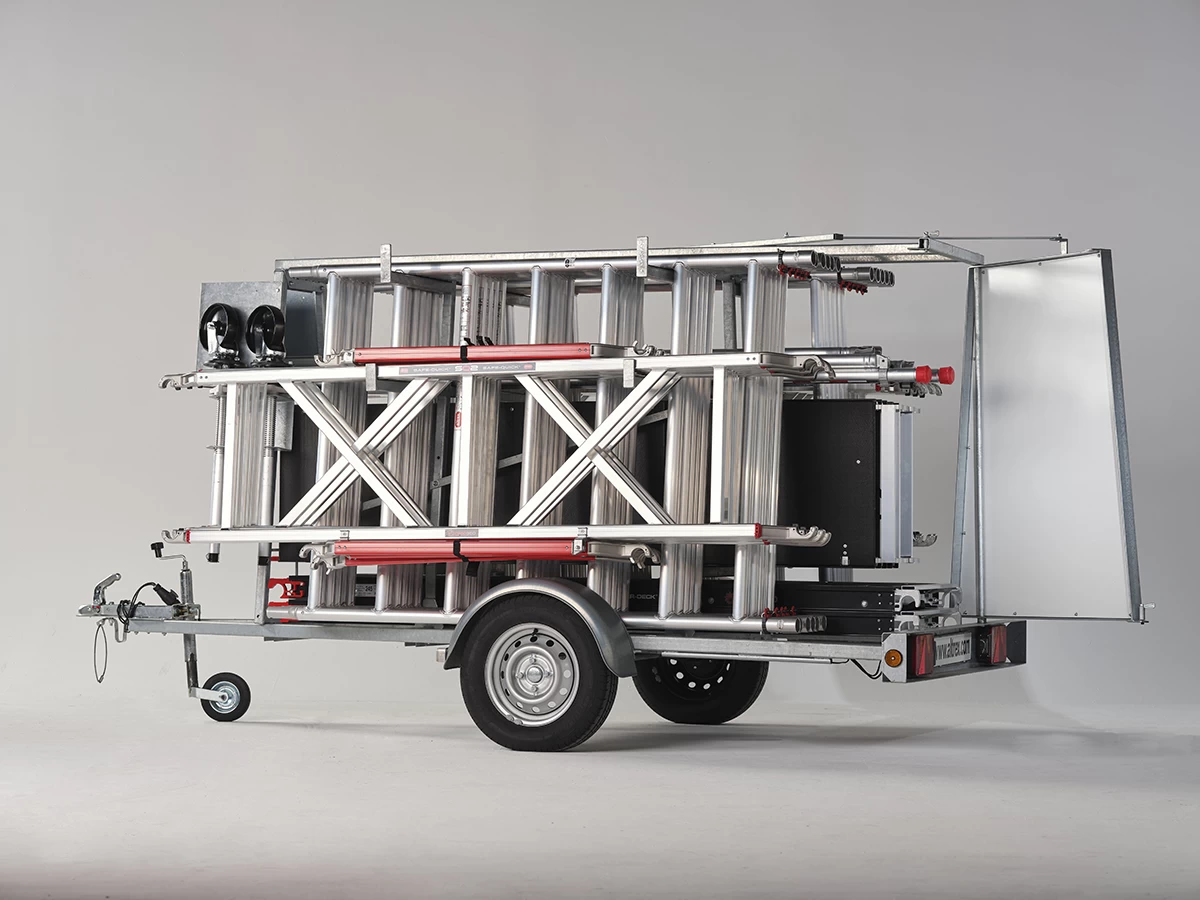 Rolsteiger aanhanger 1,80 meter de Luxe Altrex