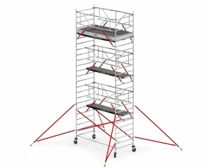 Altrex RS Tower 52-S rolsteiger hout met Safe-Quick