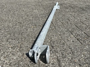 Systeemkorteling 1,40+0,80 meter uitschuifbaar Scafom