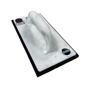 Schuurbord met rubber beleg Italia 280x140mm melkmeisje