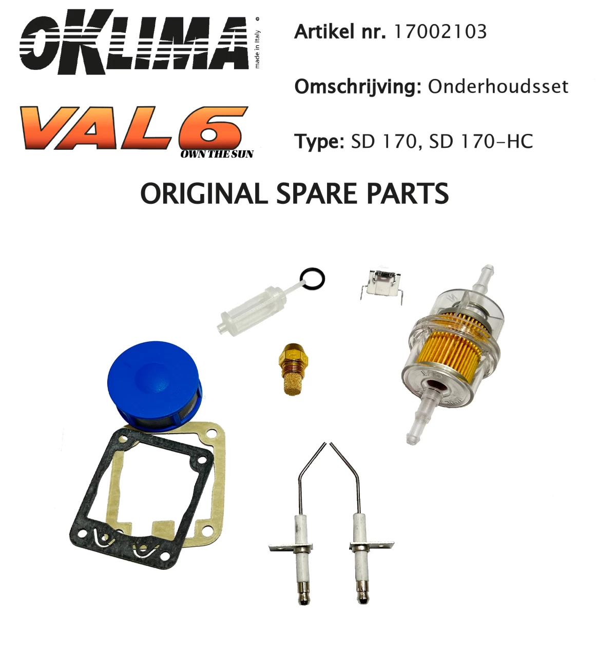Onderhoudsset SD170