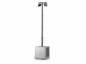 Met 2x 200W LED lampen