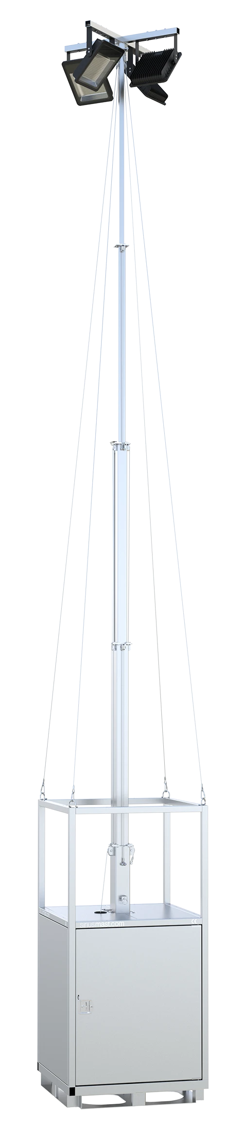 Sirius 8500 telescopische lichtmast 8,5 meter