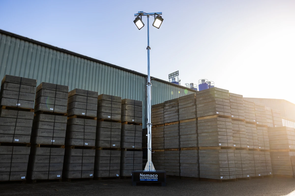 Sirius Rock mobiele lichtmast