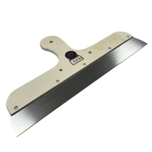 Spackmes 40 cm houten greep melkmeisje