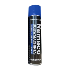 Spuitbus wegenverf blauw 600 ml