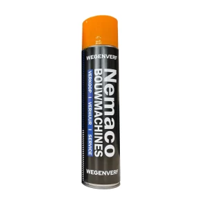 Spuitbus wegenverf oranje 600 ml