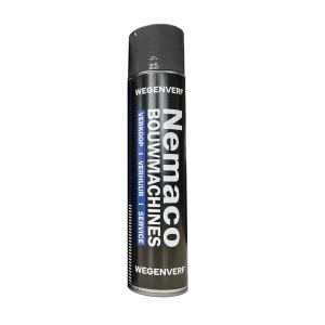 Spuitbus wegenverf zwart 600 ml