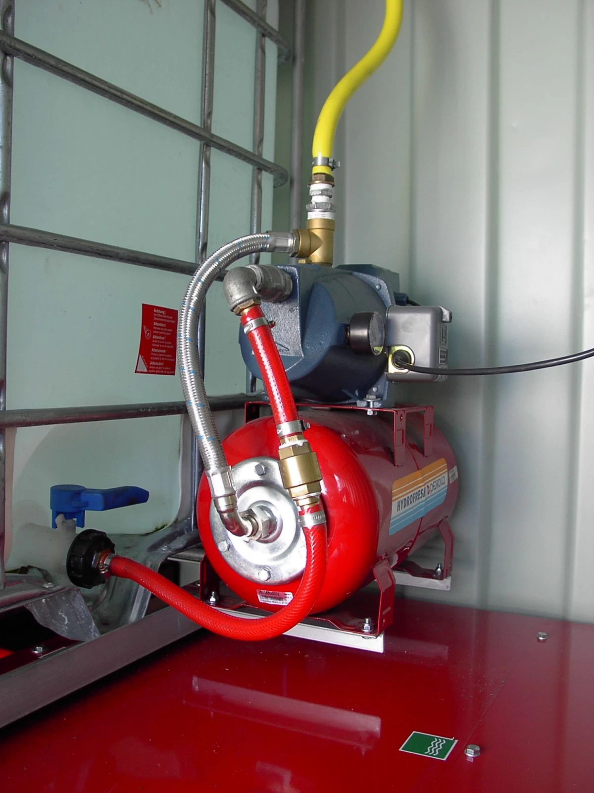 Start Up container
