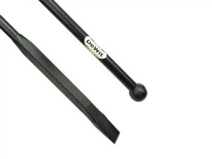 Stootijzer 1750 mm met 40 cm vierkanten knop en beitel