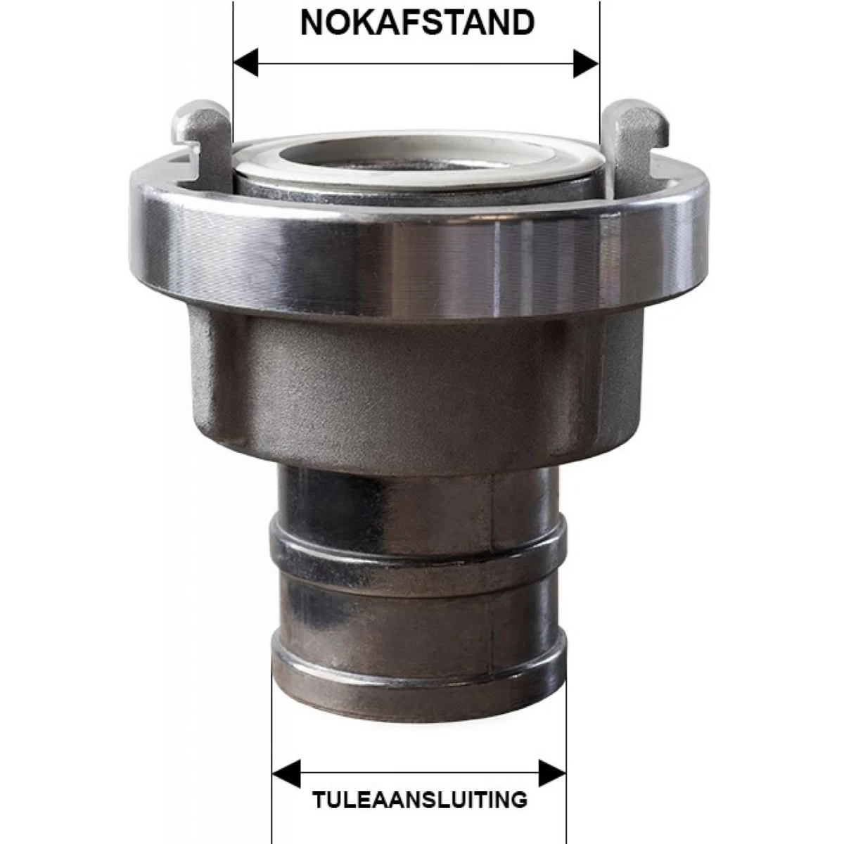 Storz koppeling met slangtule