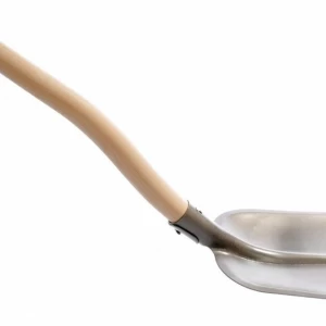 Stratenmakersschop Drents model krom met platte pen
