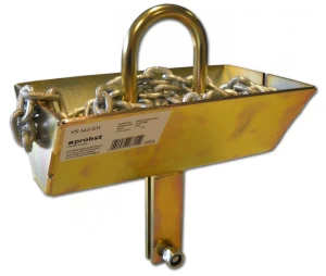 Hijsoog met ketting voor Probst Speedy tegeltiller