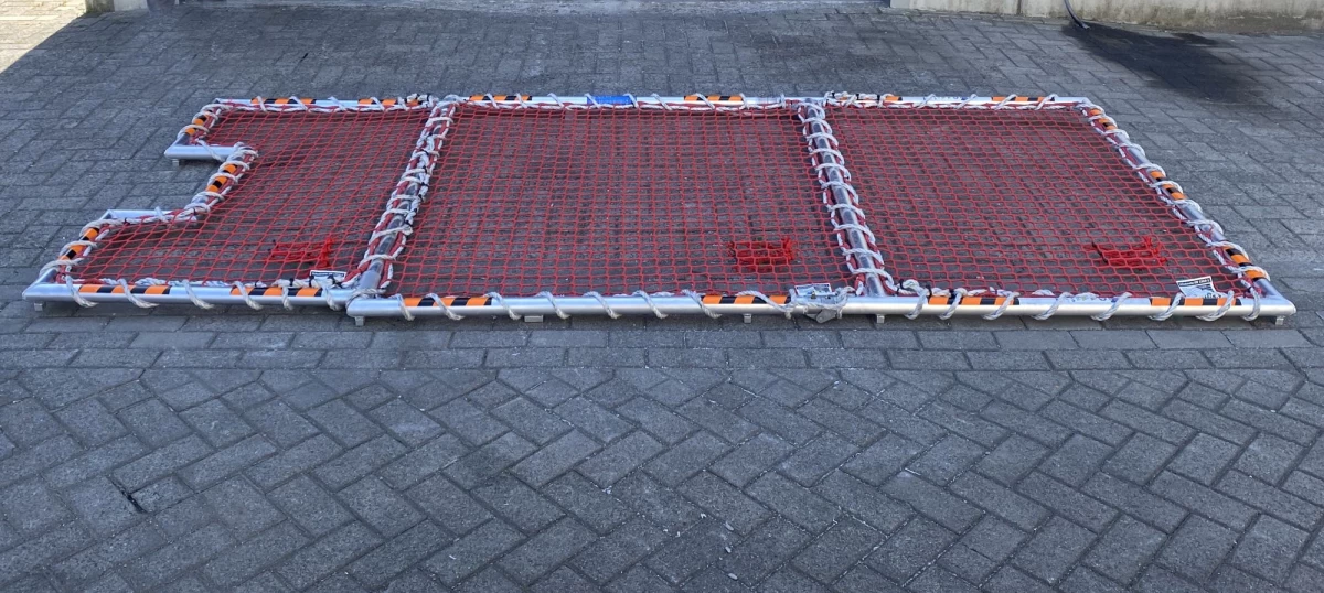 Trapgatbeveiliging aluminium 3500x1870mm