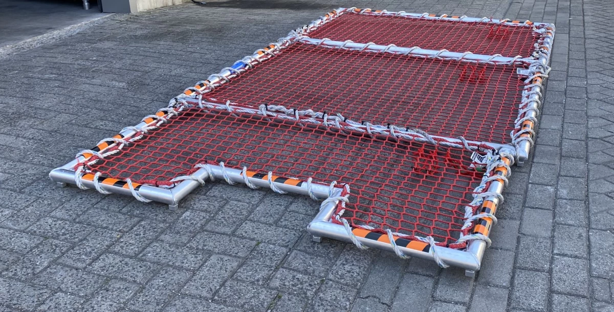 Trapgatbeveiliging aluminium 3500x1870mm