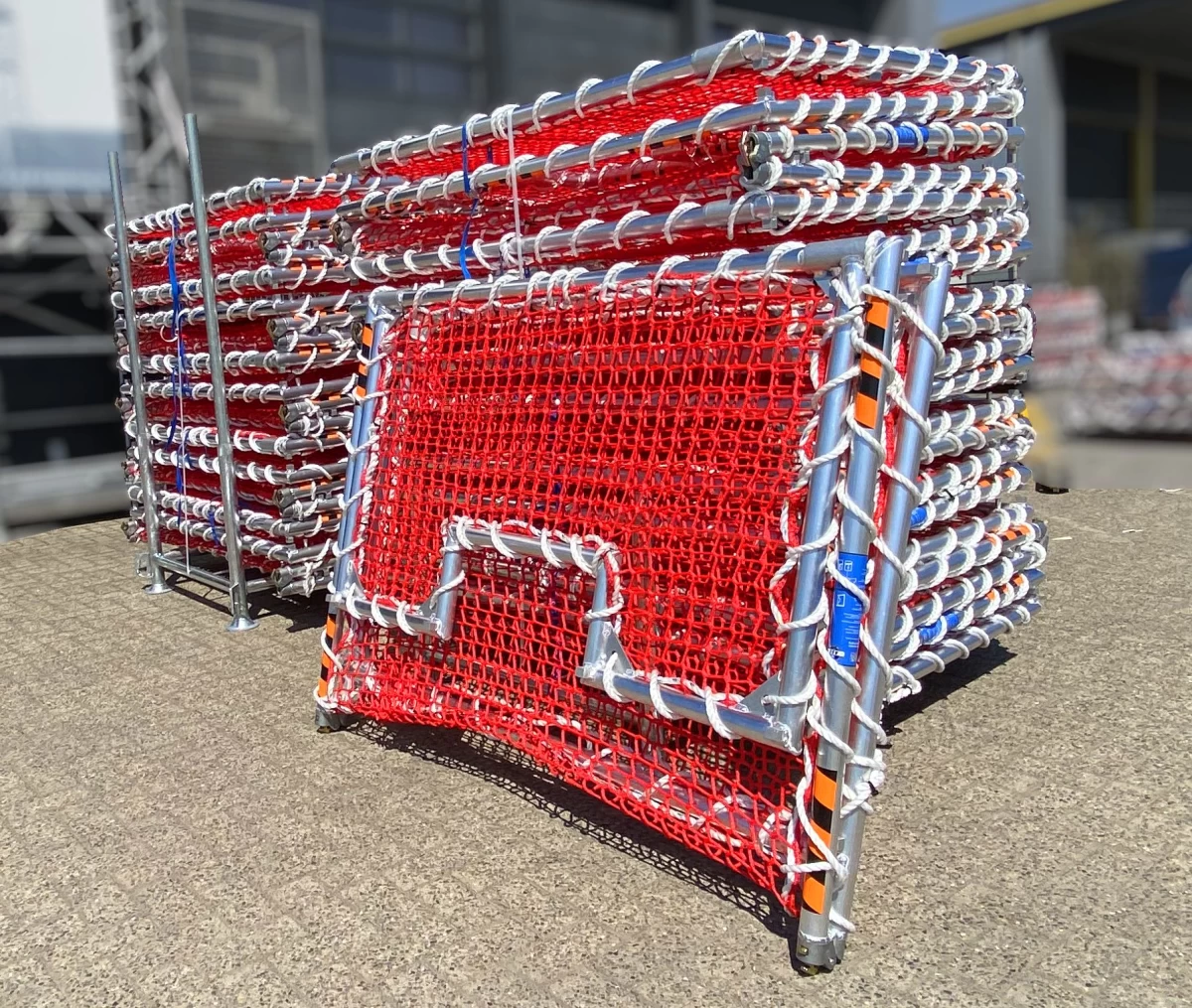 Trapgatbeveiliging aluminium 3500x1870mm