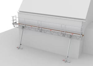 Triangelbrug modulair 2m Altrex hoogte 3 tot 5 meter