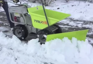 Sneeuwschuif voor Truxta mini dumper