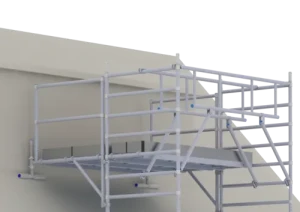 Uitwijkconsole voor rolsteiger 2,5 meter compleet