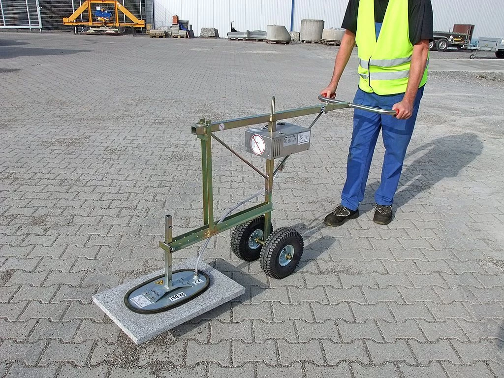 Vacuüm tegeltiller VPH inclusief wielstel Probst