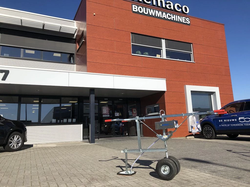 Vacuüm tegeltiller VPH inclusief wielstel Probst