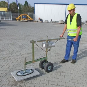 Vacuüm tegeltiller VPH inclusief wielstel Probst