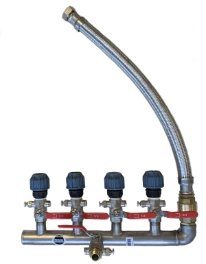 Bouwwaterput verdeelstuk 4-weg 1660022D
