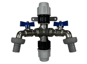Verdiepingstappunt 25mm incl. RVS beugel