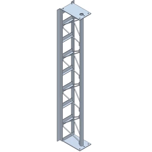 Verlengmast 2 meter t.b.v. bouwliften A32-A34 De Jong