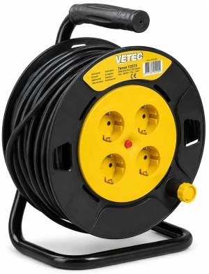 Vetec 3 x 1.5 mm² kabelhaspel 50 meter