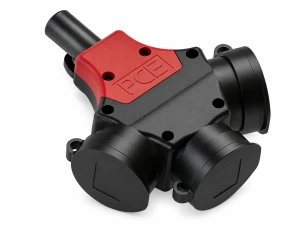 Volrubber drieweg koppelcontactstop 16A 250V