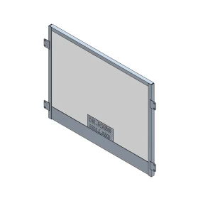 Voorhek 155 cm t.b.v. bouwlift A32-A34 De Jong