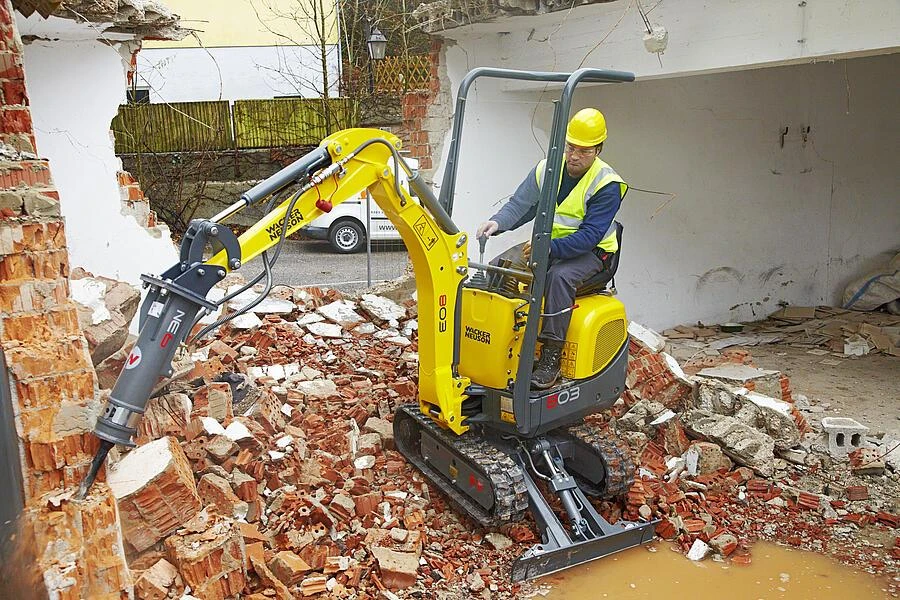 Wacker Neuson 803 minigraver