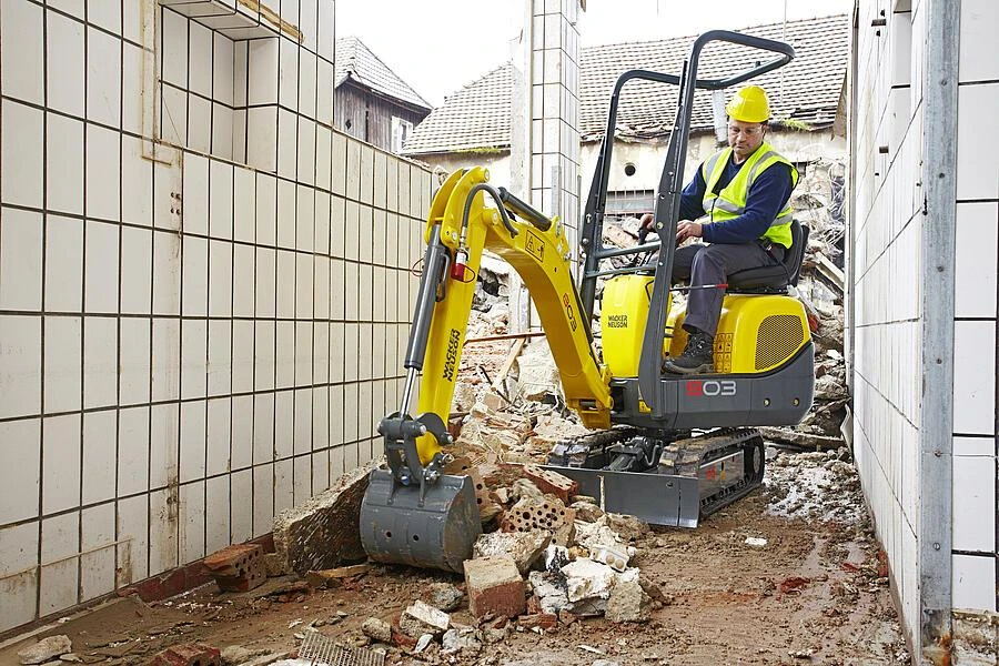 Wacker Neuson 803 minigraver