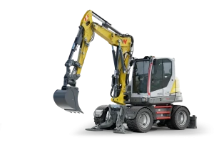 Wacker Neuson EW100 mobiele graafmachine