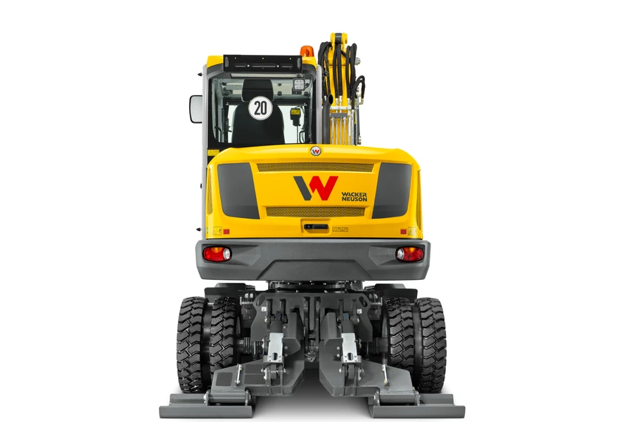 Wacker Neuson EW65 mobiele graafmachine