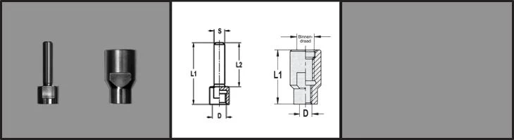 Wisselschacht 12mm